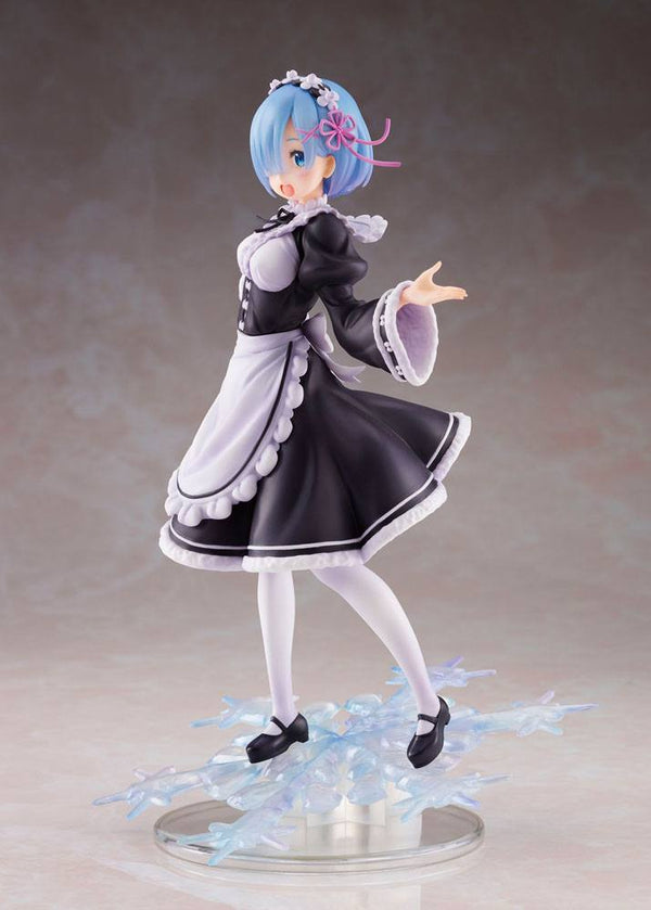 Re:Zero Starting Life in Another World – Rem: Winter maid Ver. - PVC figur (Forudbestilling)