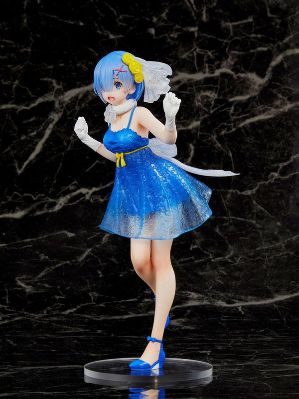 Re:Zero Starting Life in Another World - Rem: Clear Dress Ver. - Prize Figur (Forudbestilling)