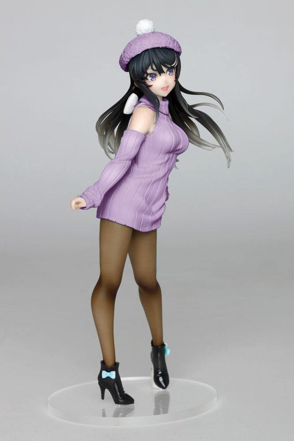 Seishun Buta Yarou - Sakurajima Mai: Knit One-piece Ver. - Prize Figur
