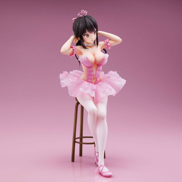 Original Character - Flamingo Ballet Ponytail Girl - PVC Figur