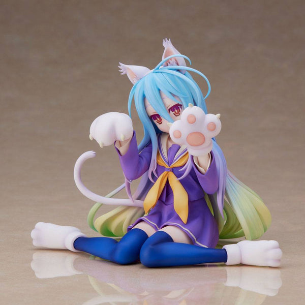 No Game No Life - Shiro: Cat paws ver. - PVC figur