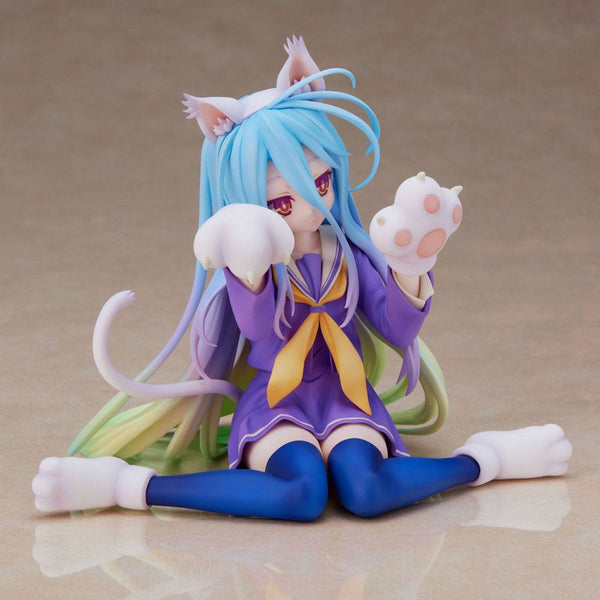 No Game No Life - Shiro: Cat paws ver. - PVC figur
