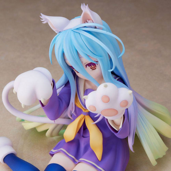 No Game No Life - Shiro: Cat paws ver. - PVC figur