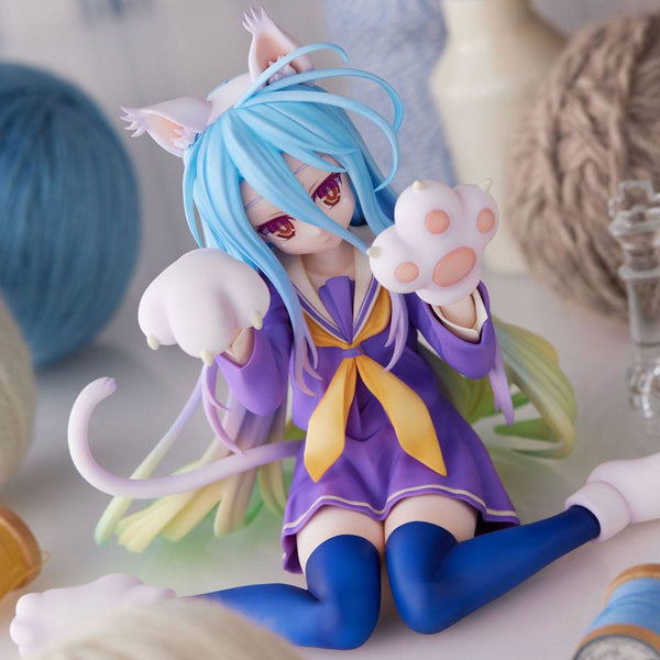 No Game No Life - Shiro: Cat paws ver. - PVC figur